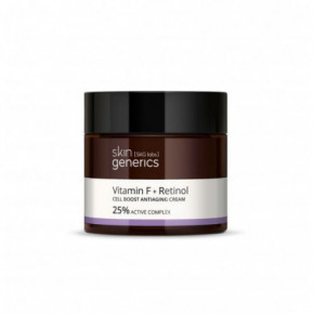 Skin Generics Vitamina F + Retinol Cell Boost Anti-Aging Cream Veido kremas su retinoliu ir vitaminu F 50ml