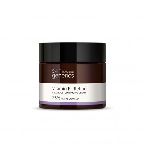 Skin Generics Vitamin F + Retinol Cell Boost Anti-Aging Cream Veido kremas su retinoliu ir vitaminu F 50ml