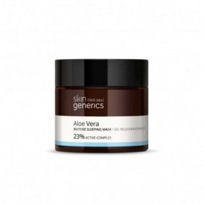 Skin Generics Aloe Vera Restore Sleeping Mask Atkurianti naktinė kaukė veido odai 50ml