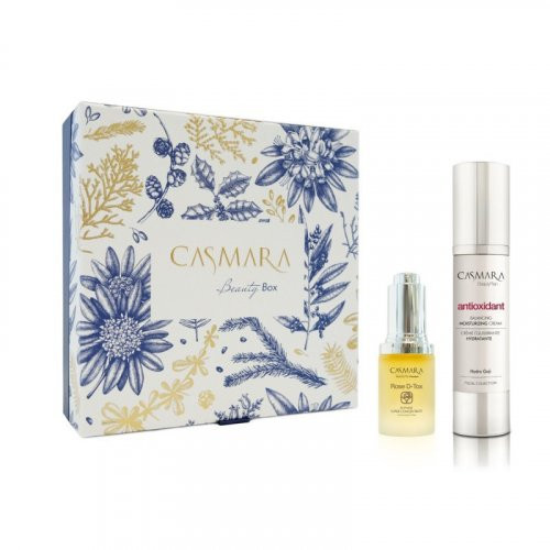 Casmara Antioxidant & Rose D-Tox Beauty Box Veido odos priežūros rinkinys Rinkinys
