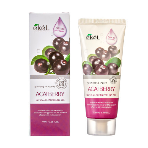 Ekel Peeling Gel Acai berry Veido šveitiklis su Acai uogomis 100ml