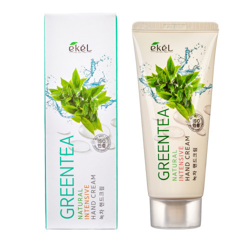 Ekel Natural Intensive Hand Cream Green Tea Rankų kremas su žaliąja arbata 100ml