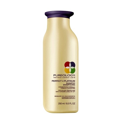 Pureology Perfect 4 Platinum Šviesintų plaukų šampūnas 250ml Pureology Perfect 4 Platinum Šviesintų plaukų šampūnas 250ml