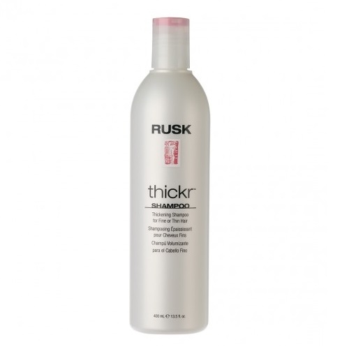 Rusk Thickr Apimtį didinantis šampūnas ploniems plaukams 400ml Rusk Thickr Apimtį didinantis šampūnas ploniems plaukams 400ml