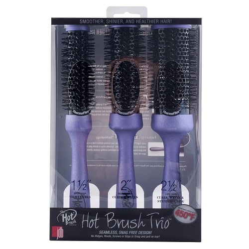 The Wet Brush Hot Trio Džiovinimo ir formavimo plaukų šepečių rinkinys (violetinis) The Wet Brush Hot Trio Džiovinimo ir formavimo plaukų šepečių rinkinys (violetinis)